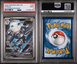 2025 POKEMON MEG EN-MEGA EVOLUTION ILLUSTRATION RARE #150 STEELIX PSA 9 - Image 3