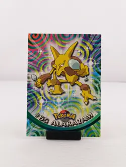 Alakazam #65 Black Logo - Pokemon Topps TV Animation Series 1 - Image 1