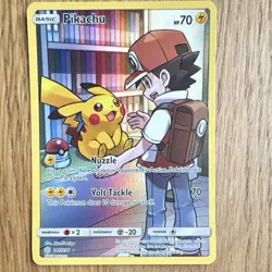 The Pokemon Company Pikachu 241/236 Cosmic Eclipse Secret Rare Holo Full Art - Image 1