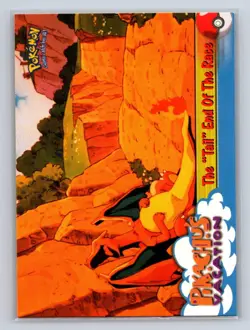 Ash and Slowking #73 Topps The Movie 2000 Trading Cards Pokemon Lightly Played - Image 1