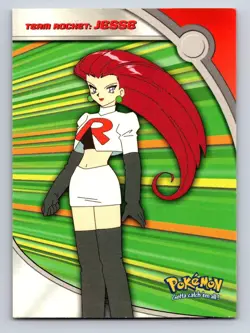 Team Rocket: Jesse #119 Topps Trading Cards Series 2 Pokemon Lightly Played - Image 1