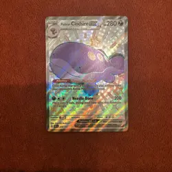 PALDEAN CLODSIRE EX 219/091 PALDEAN FATES POKEMON SPECIAL ILLUSTRATION RARE NM - Image 1