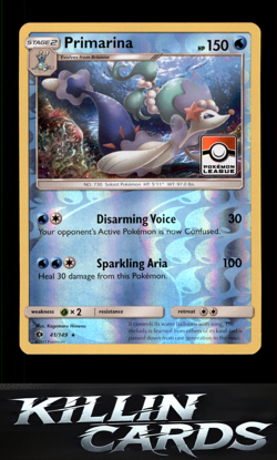 Primarina - 41/149 (Pokemon League) 041/149 Pokemon Promo League & Championship - Image 1