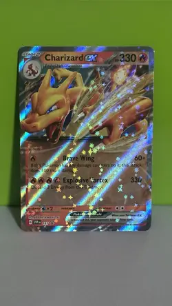 Pokemon TCG - Charizard Ex 161 Black Star Promo Scarlett & Violet Double Rare NM - Image 1