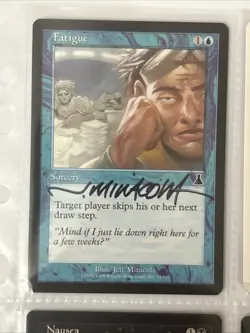 HH-1 Mixed Lot Of Signed By Jeff Miracola Magic The Gathering Cards - Image 3