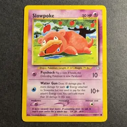 Slowpoke - 73/111 - Neo Genesis - Unlimited - Common - Pokemon - Played - Image 1