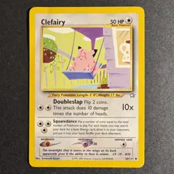 Clefairy - 30/111 - Neo Genesis - Unlimited - Uncommon - Pokemon - Damaged - Image 1