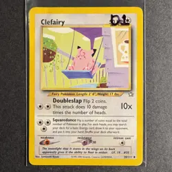 Clefairy - 30/111 - Neo Genesis - Unlimited - Uncommon - Pokemon - Damaged - Image 3