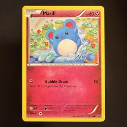 Marill - 76/114 - Steam Siege - Pokemon - Common - Played - Image 1
