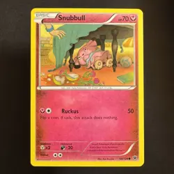 Snubbull - 68/124 - Fates Collide - Pokemon - Common - Played - Image 1