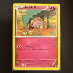 Snubbull - 68/124 - Fates Collide - Pokemon - Common - Played - Image 3