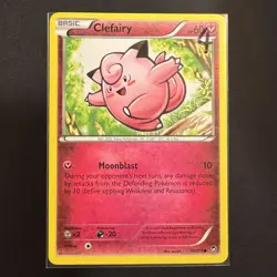 Clefairy - 70/111 - Furious Fists - Pokemon - Common - Played - Image 3