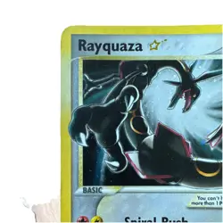 Rayquaza Star 107/107 EX Deoxys English Pokemon Card - Image 5