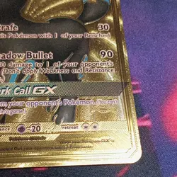 Pokemon Umbreon GX Ultra Rare Full Art Gold Foil Card SV69/SV94 200 HP - Image 3