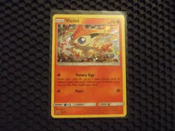 Victini SM225 Black Star Promo COSMOS Holo Pokemon Card * NM *2019* - Image 5
