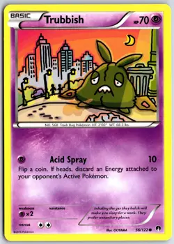 Pokemon Trubbish Lot x3 NM |Art Collector Bundle - Image 2