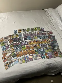 Pokemon TCG Huge 98 EX Cards Lot 151 Destined Rivals Prismatic Black Bolt Flare - Image 1