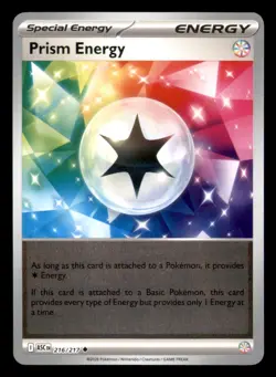 Prism Energy 216/217 Uncommon Ascended Heroes Pokemon Reverse Holo Near Mint - Image 1