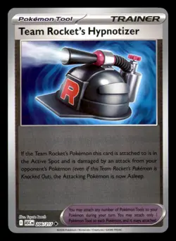 Team Rocket's Hypnotizer 206/217 Ascended Heroes Pokemon Reverse Holo NM - Image 1