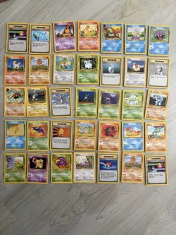 Pokemon TCG Mixed Lot (29) Base Set/Jungle/Fossil Trainers Eng Abra/Bulbasaur - Image 1