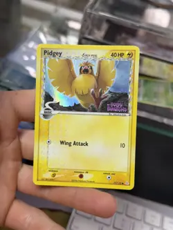 Pidgey 77/110 Delta Species EX Holon Phantoms 2006 Reverse Holo Pokemon Card - Image 3