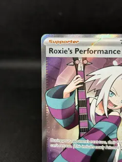 Pokemon Roxie's Performance 112/086 Full Art Ultra Rare Holo - Image 2