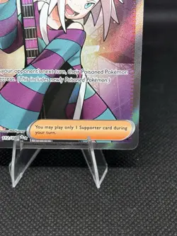 Pokemon Roxie's Performance 112/086 Full Art Ultra Rare Holo - Image 4