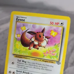Eevee 51/64 Jungle Unlimited Non Holo : Pokemon Card TCG - LP - Image 2