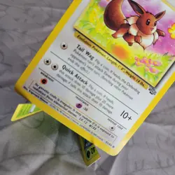 Eevee 51/64 Jungle Unlimited Non Holo : Pokemon Card TCG - LP - Image 3