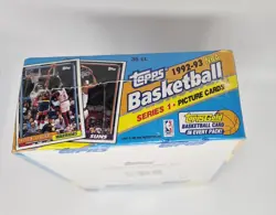 FACTORY SEALED 1992-93 Topps Basketball Series 1 Box 36 Wax Packs Jordan Gold - Image 5