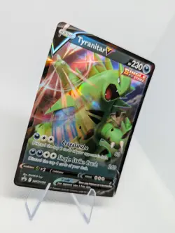 Tyranitar V SWSH109 Sword & Shield Black Star Promo Holo Pokemon Card - NM - Image 2