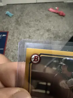 2026 Bowman 1st Andrew Fischer 50/50 Gold Paper Auto - Image 4