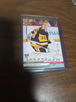 2024-25 Upper Deck Series 2 Young Guns Joel Blomqvist Ud Exclusive 42/100 Gold - Image 1
