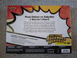 Pokemon TCG: Mega Evolution Ascended Heroes Mega Emboar Ex Box Sealed - Image 2