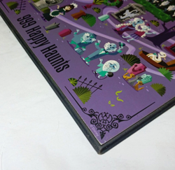 The Haunted Mansion Disney Attraction Map Park Ride Wood Wall Sign Art 13"x19" - Image 5