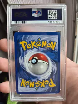 Dark Dugtrio PSA 9 1st HOLO Team Rocket 1999 2000 6/82 WOTC Vintage Pokemon TCG - Image 3