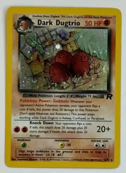 Dark Dugtrio - Team Rocket Unlimited Holo 6/82 - Pokemon (Vintage) - LP - Image 1