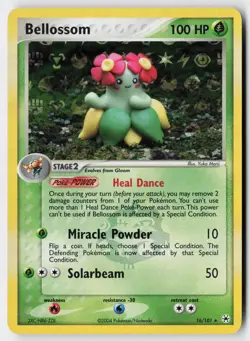 Pokemon Bellossom - 16/101 - Rare Hidden Legends Reverse Holo LP - Image 1