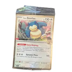 Hop's Snorlax 117/159 EB Games Stamped Promo Pokemon Card Sealed AUS Exclusive - Image 1
