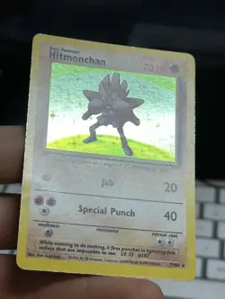 Hitmonchan 7/102 1999 8/130 Base Set 2 2000 Vintage Pokemon Card Lot WOTC - Image 4