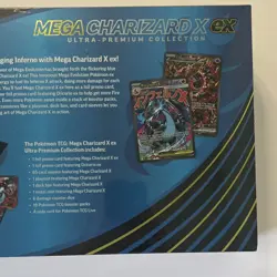 Pokemon Tcg Mega Charizard X Ex Ultra Premium Collection - Image 5
