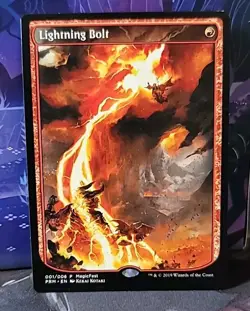 Lightning Bolt Magicfest Full Art Promo Non-Foil MTG NM/M - Image 1