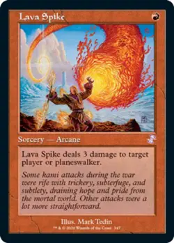 1 x Lava Spike - Time Spiral Remastered - NM-Mint - MTG - Image 1