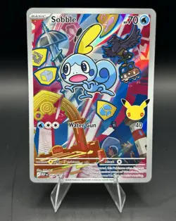 Pokemon TCG First Partner Illustration Collection - Sobble MEP 054 Promo - Image 1
