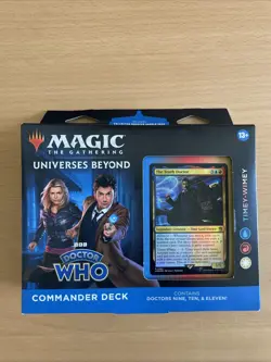 Magic The Gathering Timey Wimey Dr. Who Commander Deck Universes Beyond - Image 1