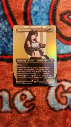 Tifa, Martial Artist (Borderless) Commander: Final Fantasy Foil M 0206 - Image 1