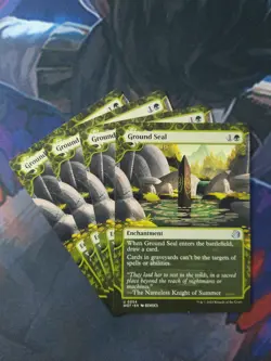 Ground Seal x 4 | 7% Off 2+ | WOE: Enchanting Tales | NM | MTG - Image 1