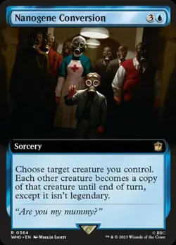 Nanogene Conversion - Foil - Extended Art NM, English MTG Doctor Who - Image 1