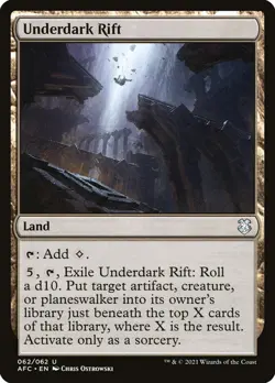 Underdark Rift - Adventures in the Forgotten Realms Commander - MTG - Image 1
