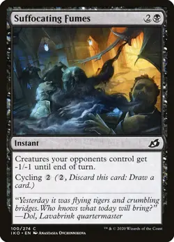 MTG Suffocating Fumes ** Ikoria: Lair of Behemoths ** English - Image 1